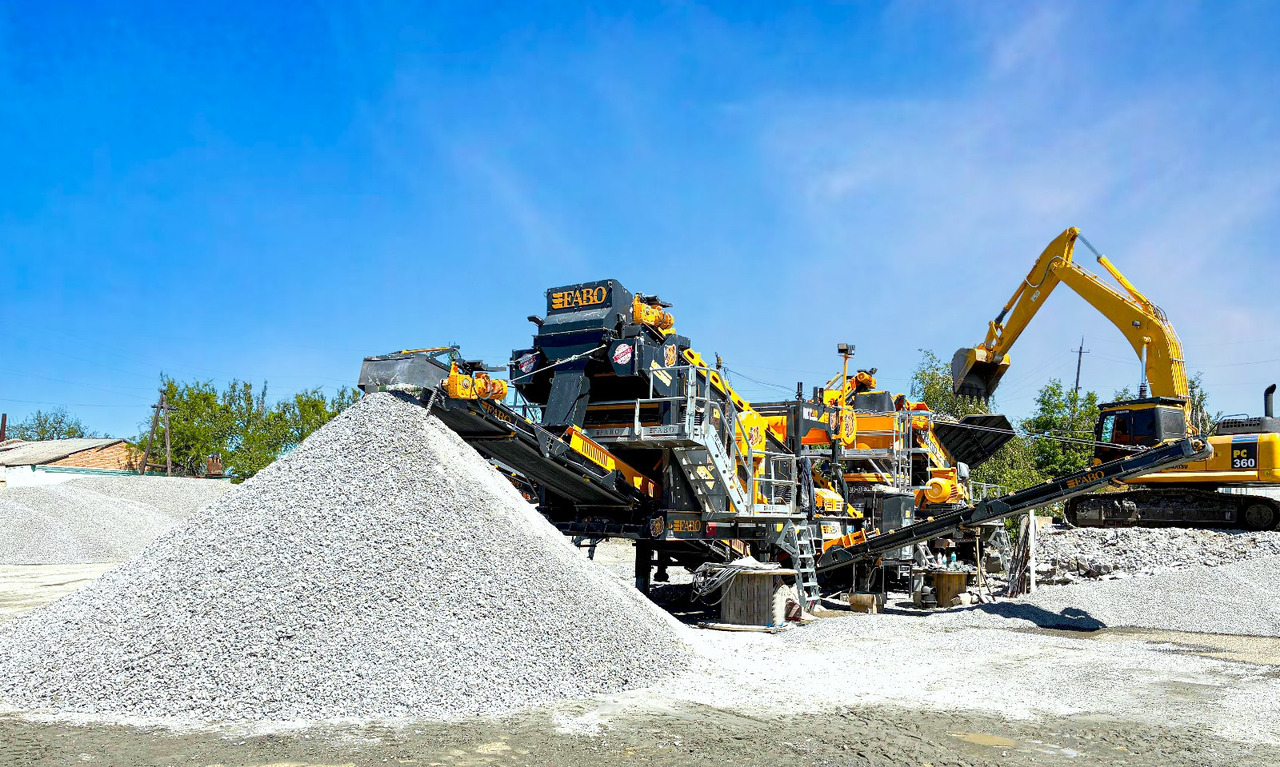 FABO Mobile crusher - Britadeira móvel: foto 3 FABO Mobile crusher - Britadeira móvel: foto 3