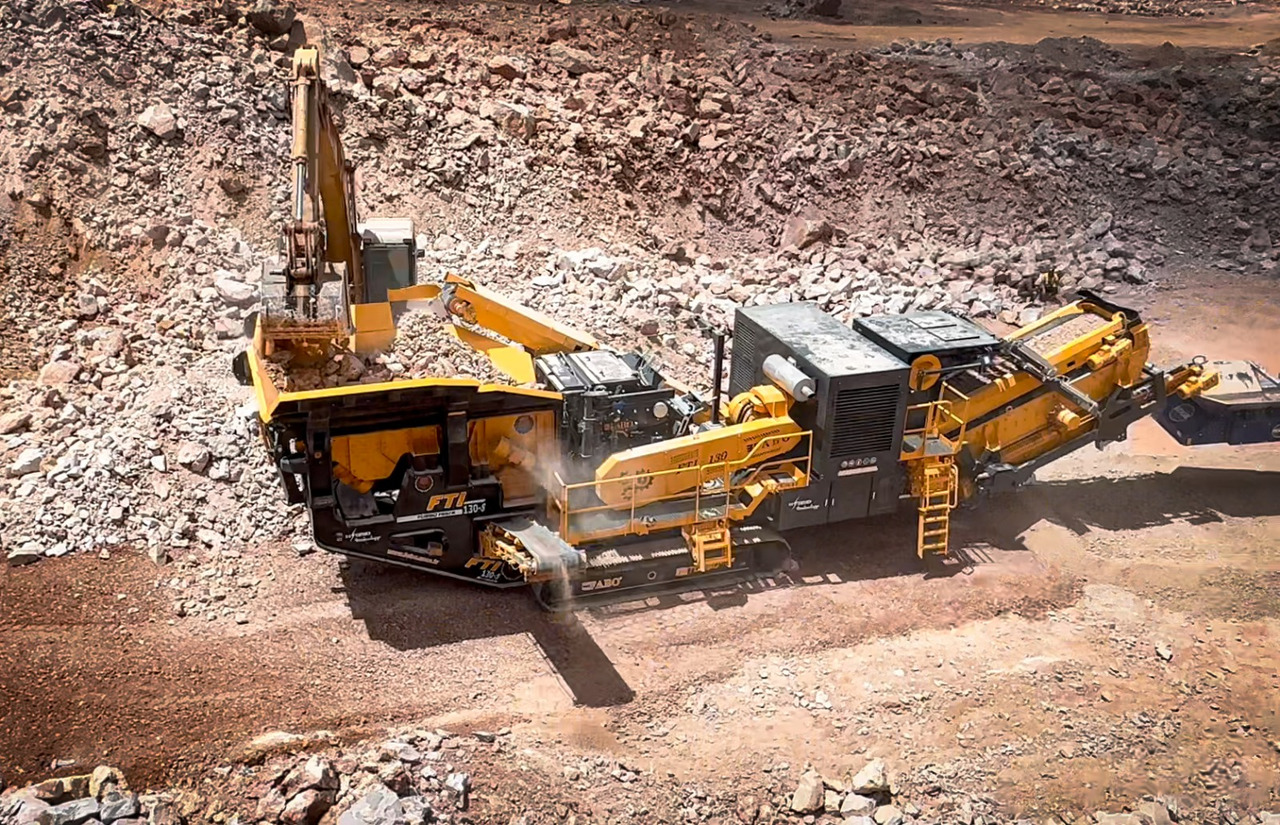 FABO Mobile crusher - Britadeira móvel: foto 3 FABO Mobile crusher - Britadeira móvel: foto 3