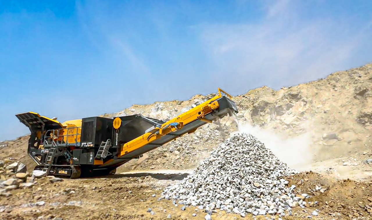 FABO Mobile crusher - Britadeira móvel: foto 1 FABO Mobile crusher - Britadeira móvel: foto 1