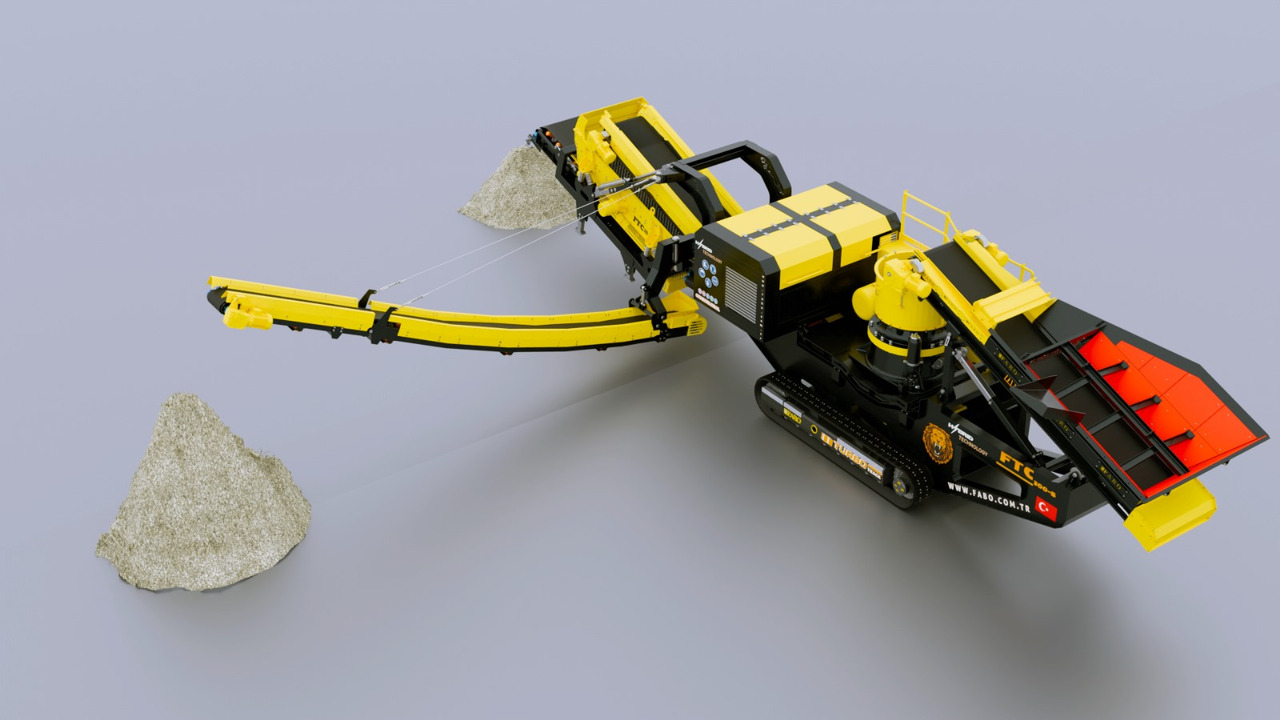 FABO Mobile crusher - Britadeira móvel: foto 2 FABO Mobile crusher - Britadeira móvel: foto 2