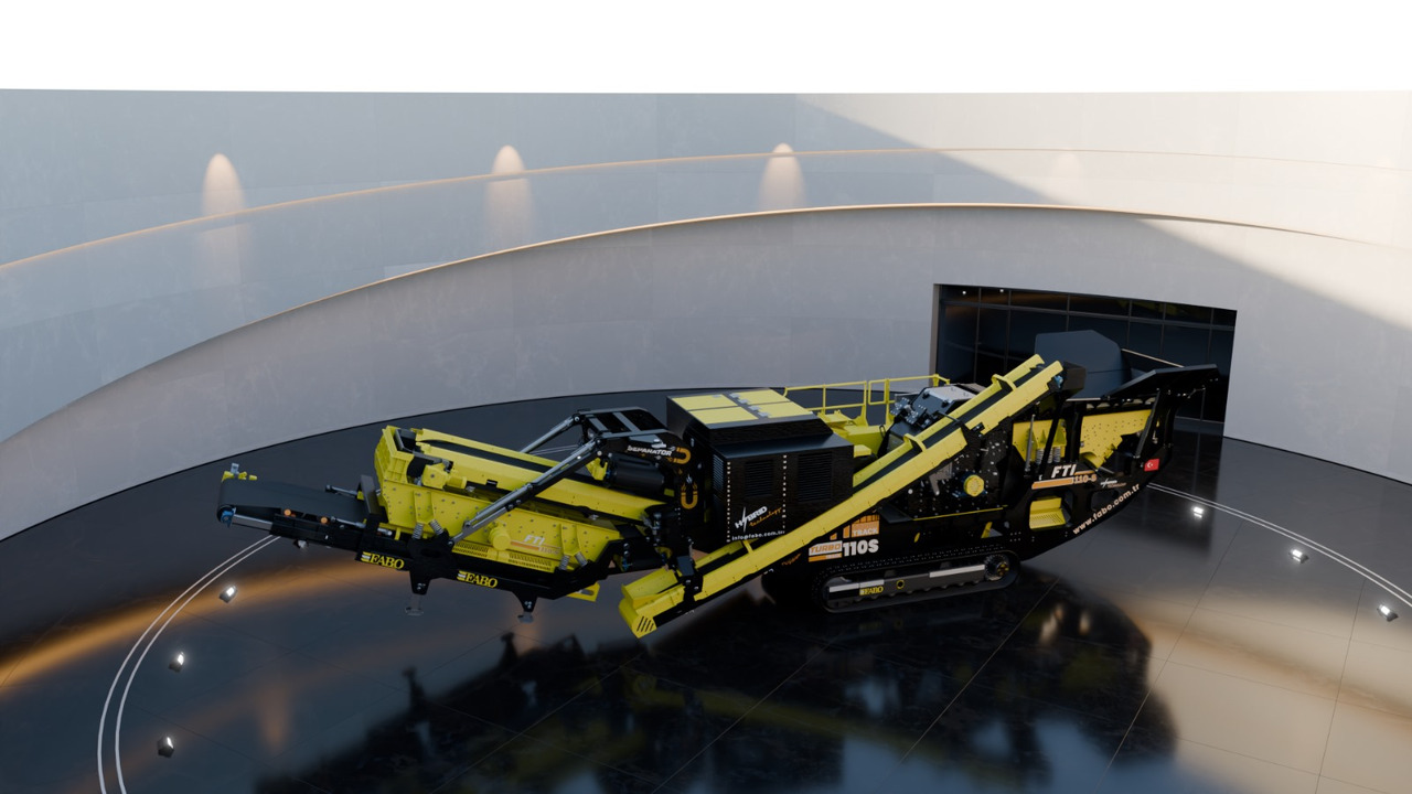 Britadeira móvel novo FABO Mobile crusher: foto 18