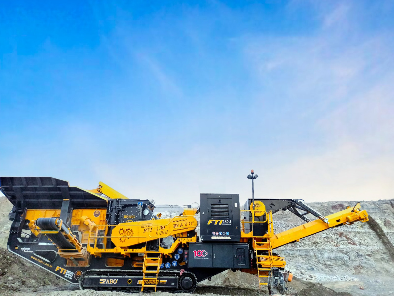 FABO Mobile crusher - Britadeira móvel: foto 3 FABO Mobile crusher - Britadeira móvel: foto 3