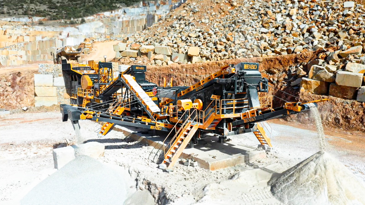 Britadeira móvel novo FABO Mobile crusher: foto 10
