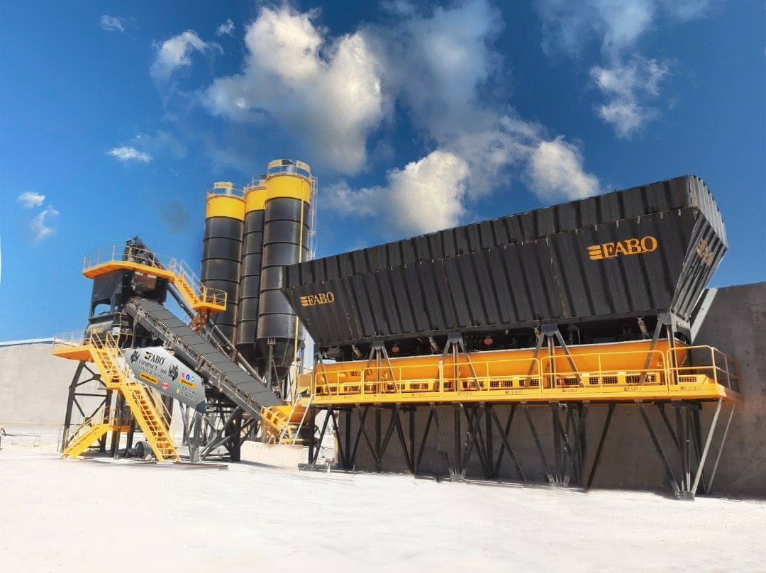 FABO compact concrete plant - Central de betão: foto 1 FABO compact concrete plant - Central de betão: foto 1