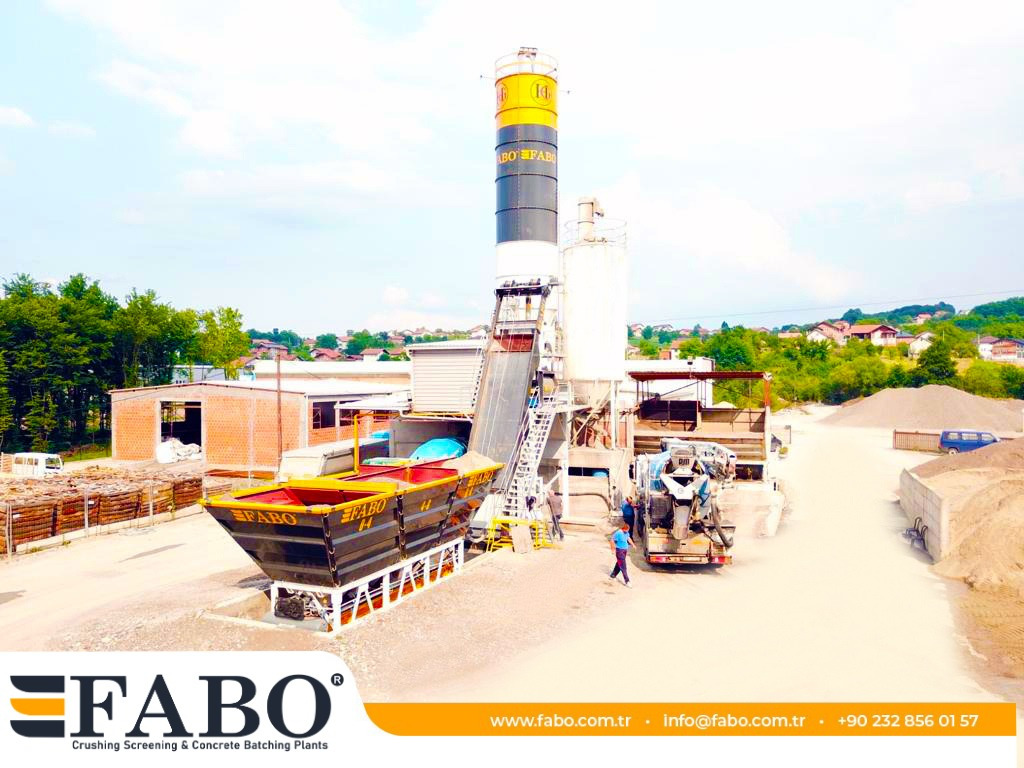 FABO compact concrete plant - Central de betão: foto 2 FABO compact concrete plant - Central de betão: foto 2