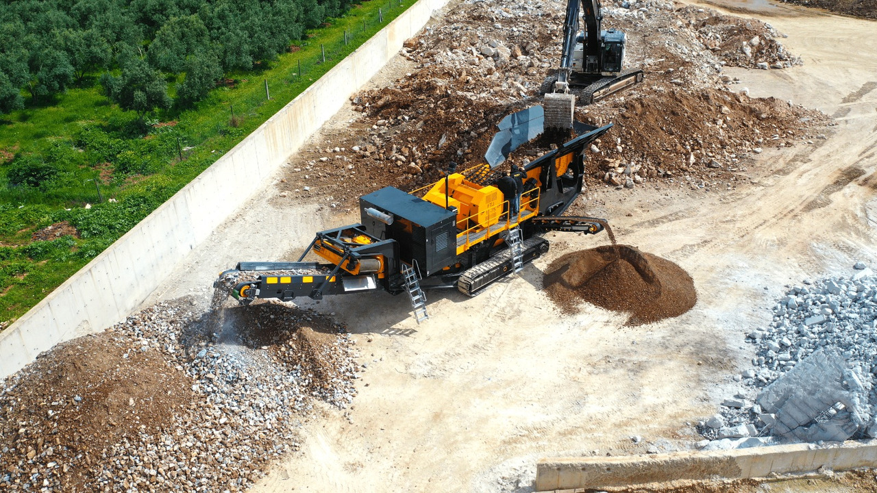 Britador novo FABO crawler crusher: foto 9