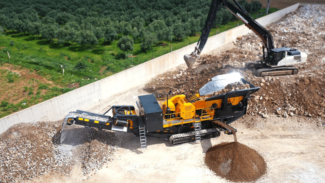 Britador novo FABO crawler crusher: foto 10