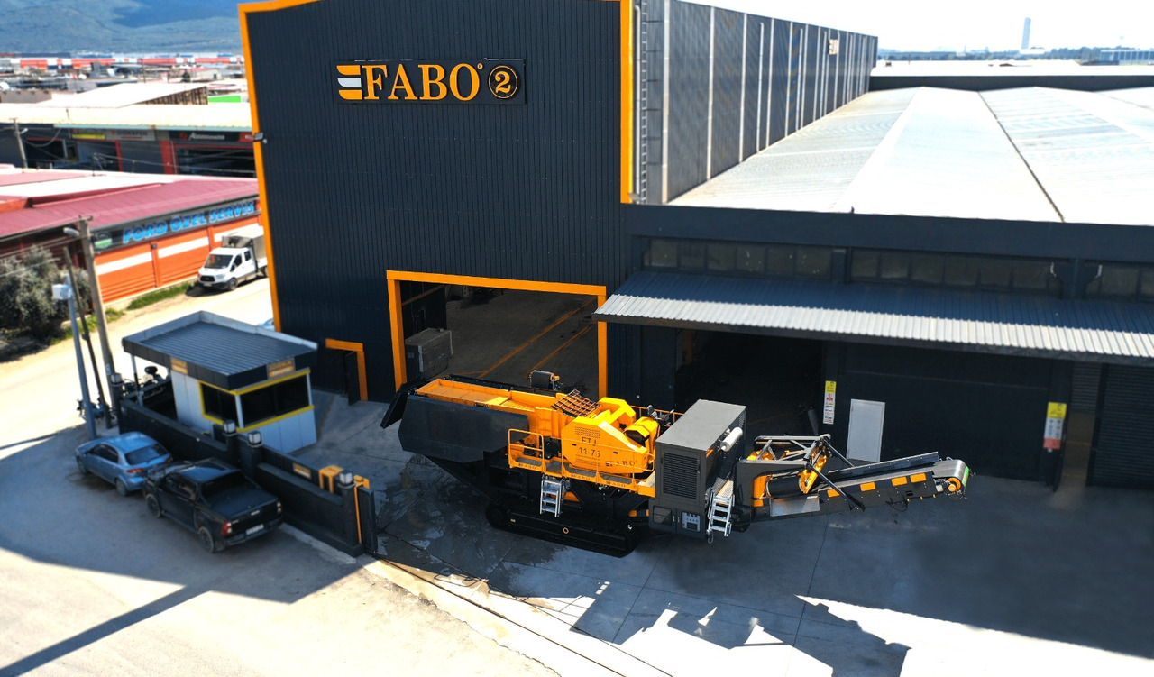Britador novo FABO crawler crusher: foto 24