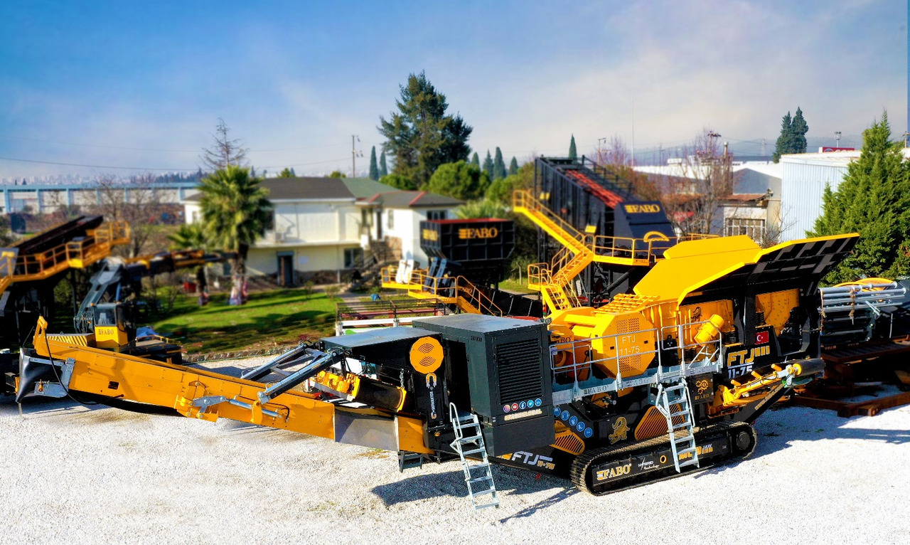 Britador novo FABO crawler crusher: foto 31