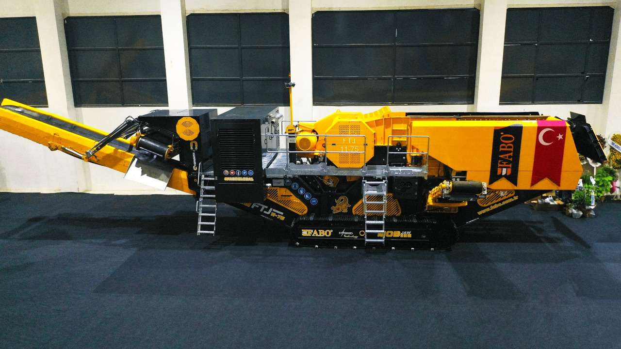 Britador novo FABO crawler crusher: foto 26