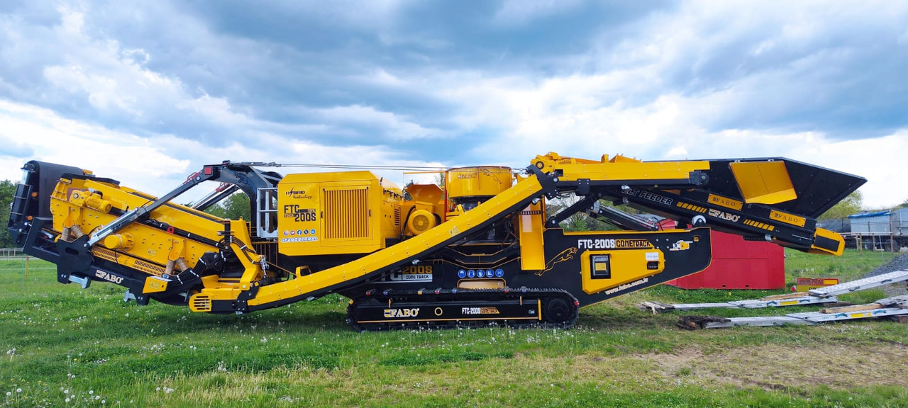 Máquina de mineração novo FABO mining machinery - crushing plant: foto 1