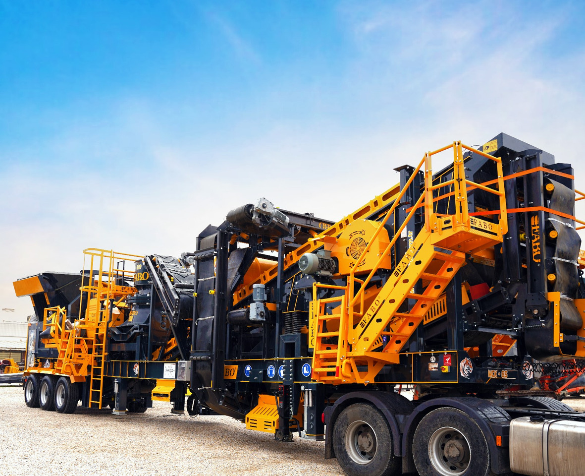 Máquina de mineração novo FABO mining machinery - crushing plant: foto 1