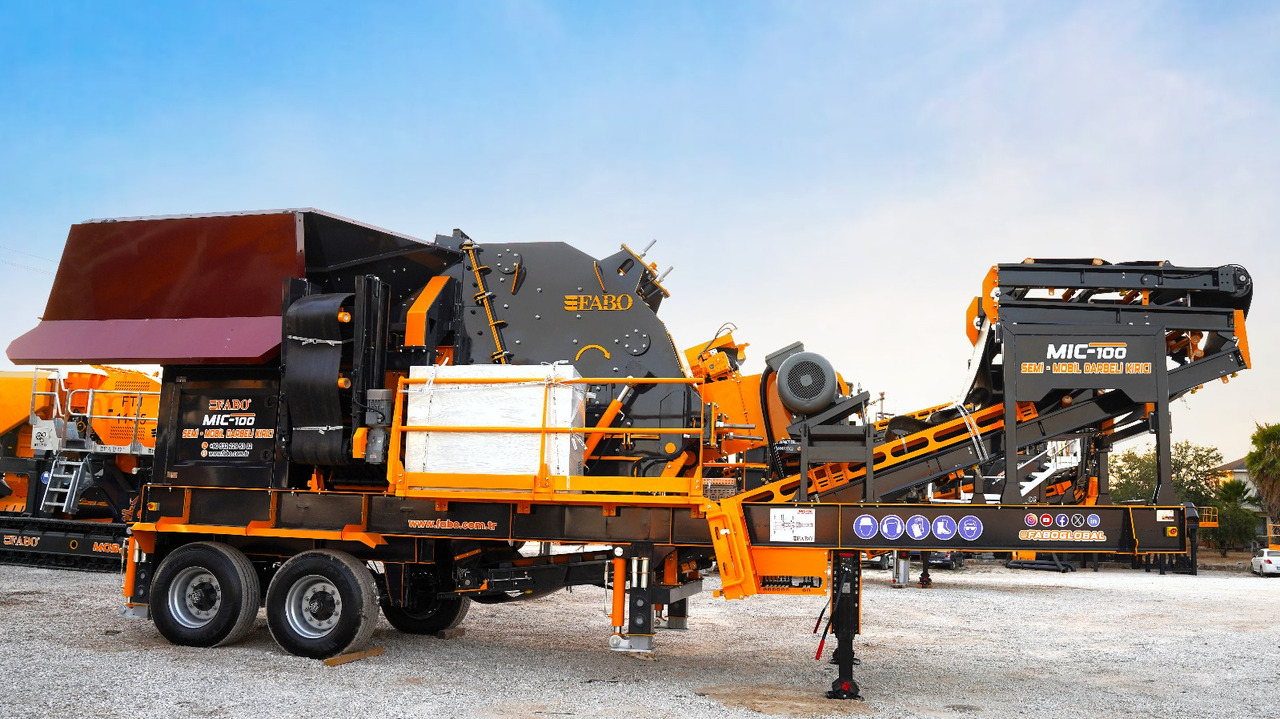 FABO mining machinery - crushing plant - Máquina de mineração: foto 1 FABO mining machinery - crushing plant - Máquina de mineração: foto 1