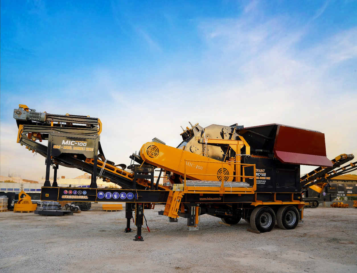 FABO mining machinery - crushing plant - Máquina de mineração: foto 2 FABO mining machinery - crushing plant - Máquina de mineração: foto 2