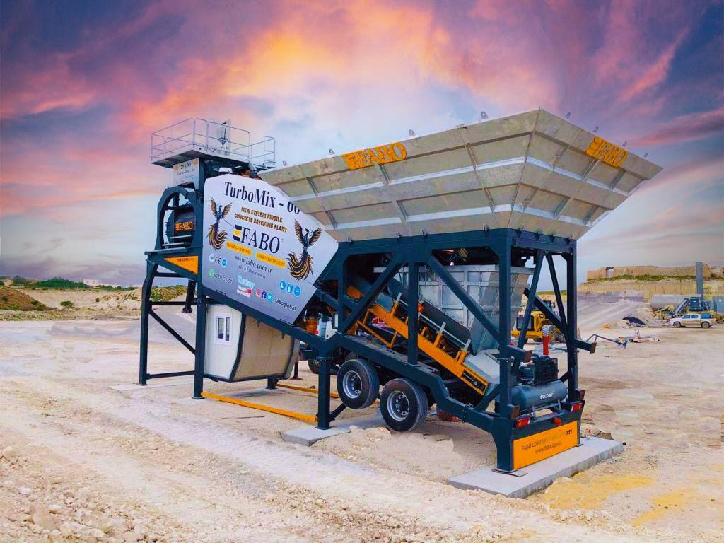FABO mobile concrete batching plant - Central de betão: foto 4 FABO mobile concrete batching plant - Central de betão: foto 4