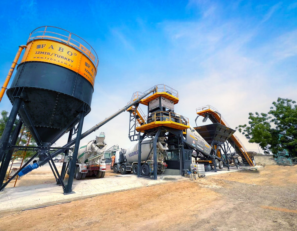 FABO mobile concrete batching plant - Central de betão: foto 3 FABO mobile concrete batching plant - Central de betão: foto 3
