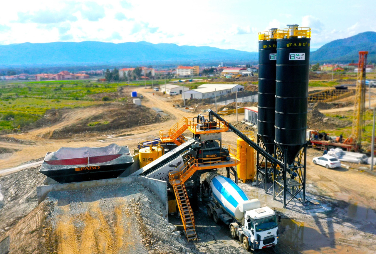 FABO mobile concrete batching plant - Central de betão: foto 3 FABO mobile concrete batching plant - Central de betão: foto 3