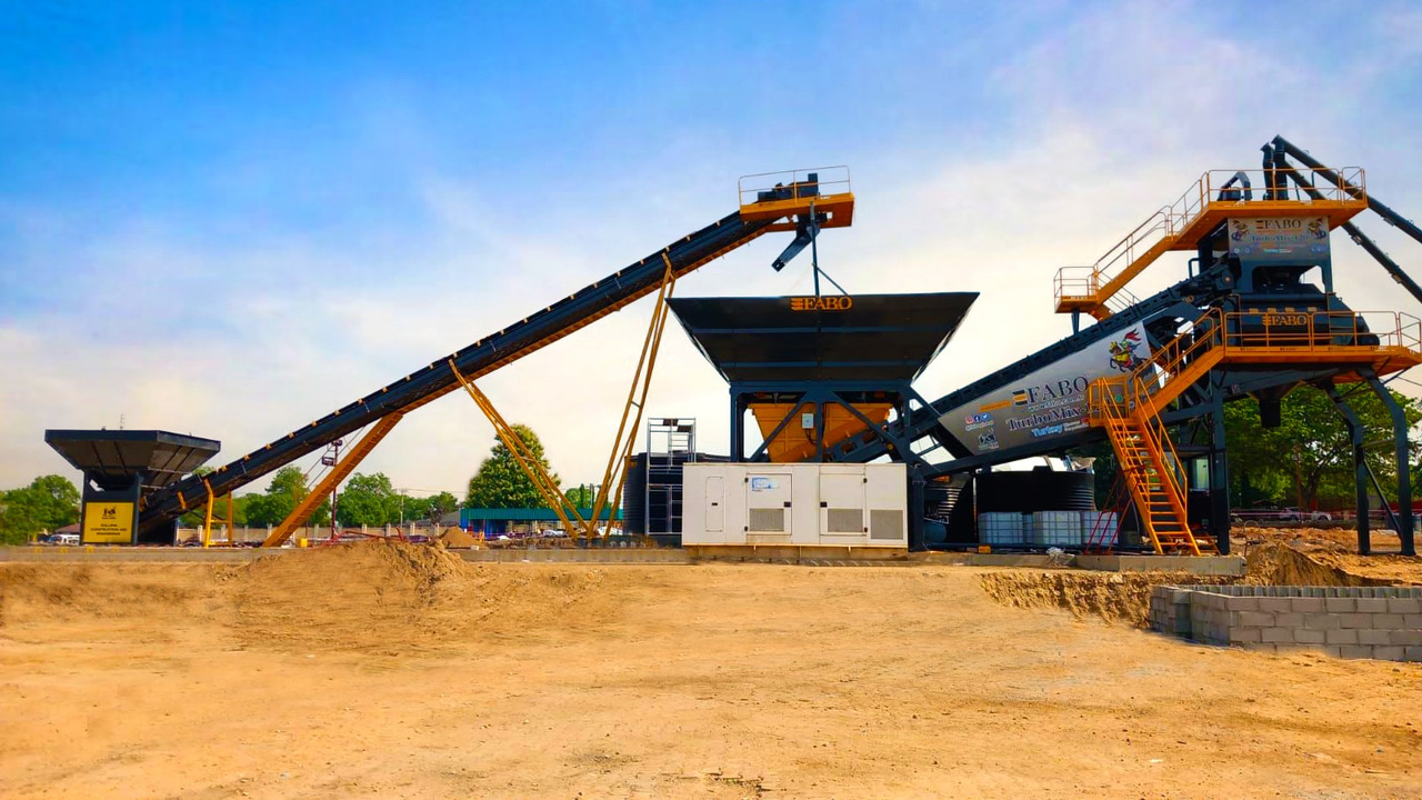 FABO mobile concrete batching plant - Central de betão: foto 2 FABO mobile concrete batching plant - Central de betão: foto 2
