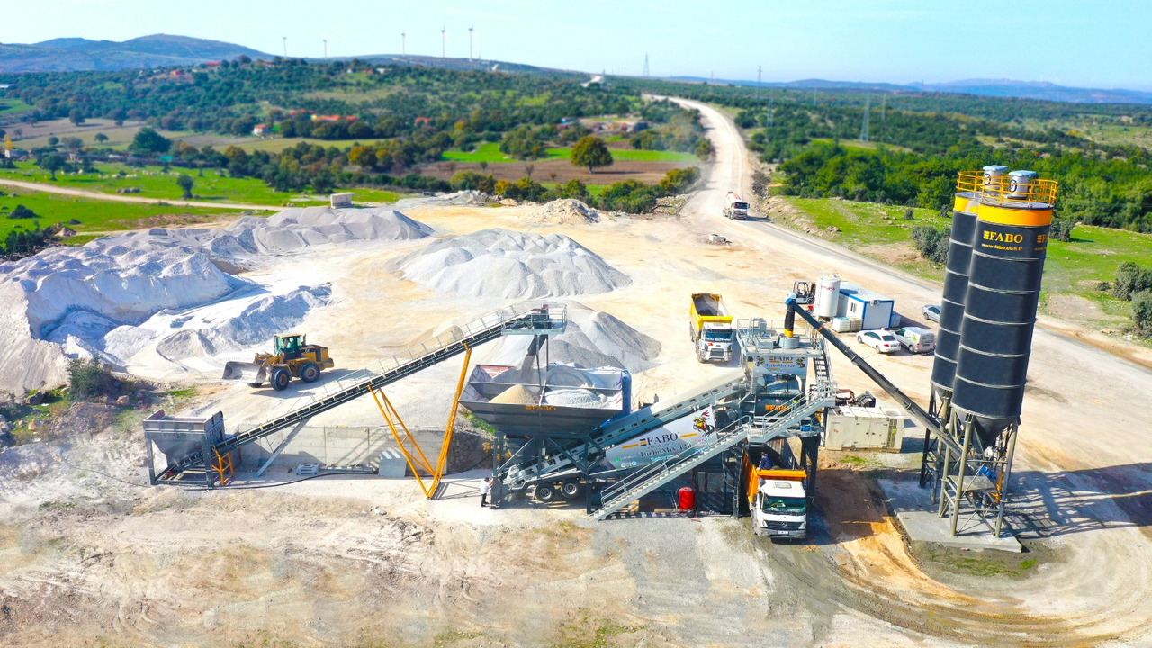 FABO mobile concrete batching plant - Central de betão: foto 4 FABO mobile concrete batching plant - Central de betão: foto 4