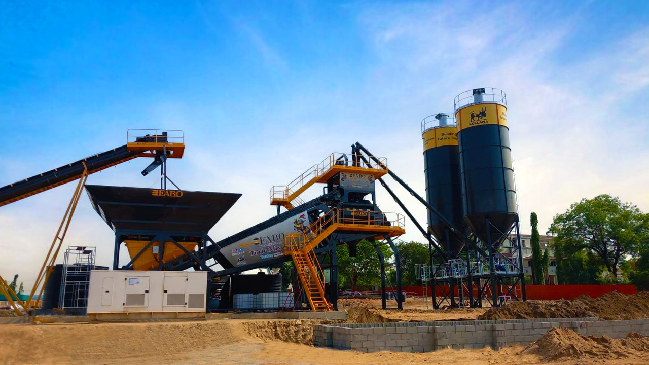 FABO mobile concrete batching plant - Central de betão: foto 3 FABO mobile concrete batching plant - Central de betão: foto 3
