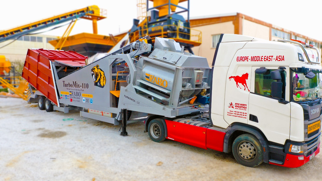 FABO mobile concrete batching plant - Central de betão: foto 4 FABO mobile concrete batching plant - Central de betão: foto 4