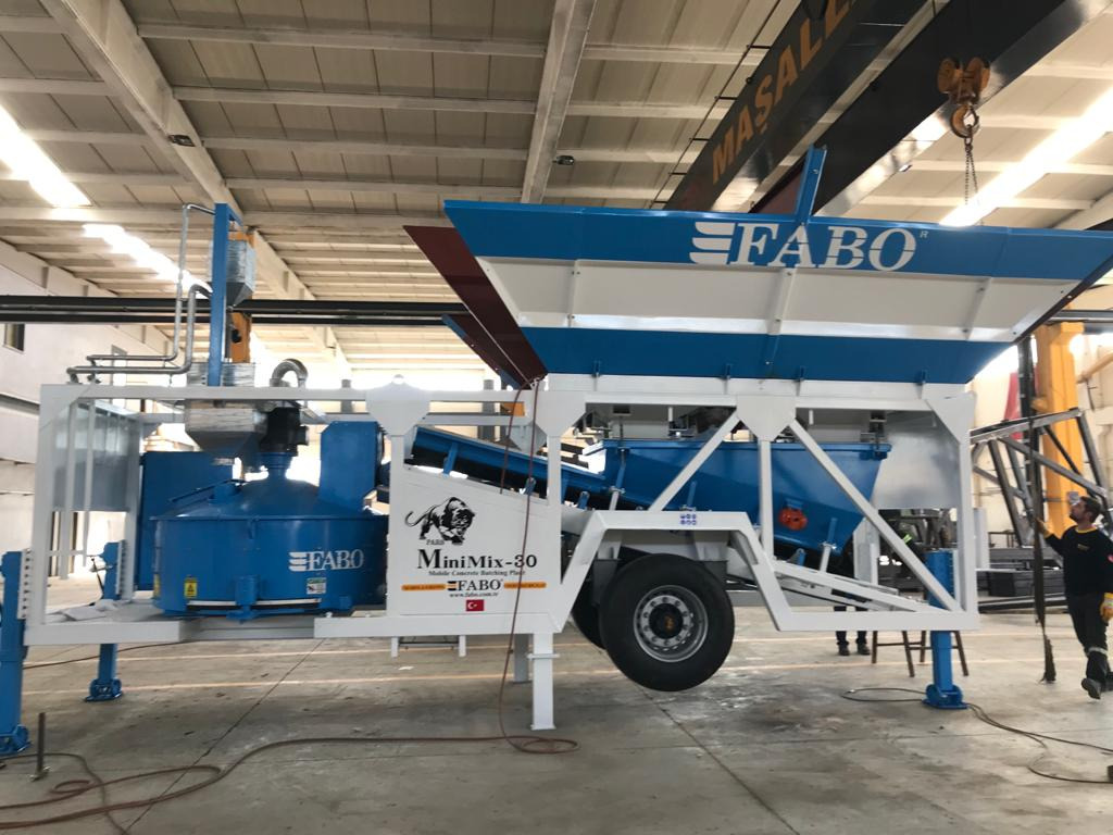 FABO mobile concrete batching plant - Central de betão: foto 4 FABO mobile concrete batching plant - Central de betão: foto 4