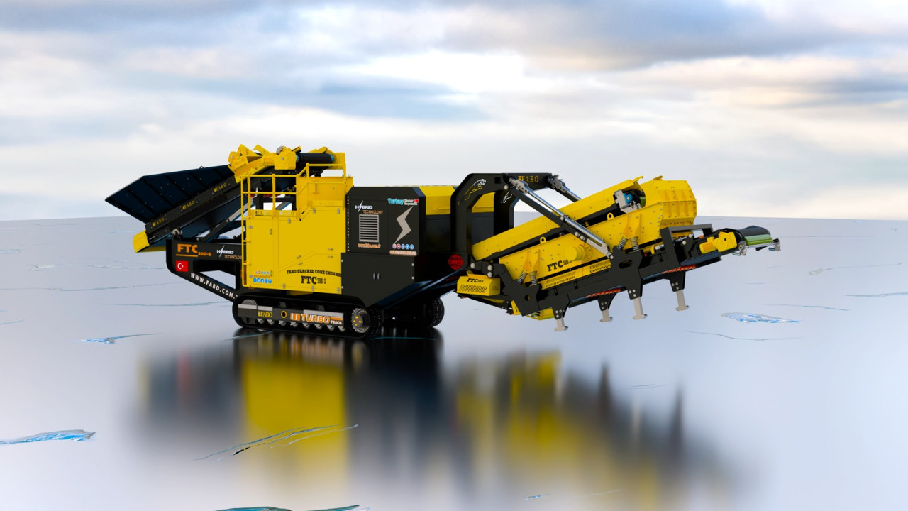 FABO mobile cone crusher - Britador de cone: foto 1 FABO mobile cone crusher - Britador de cone: foto 1