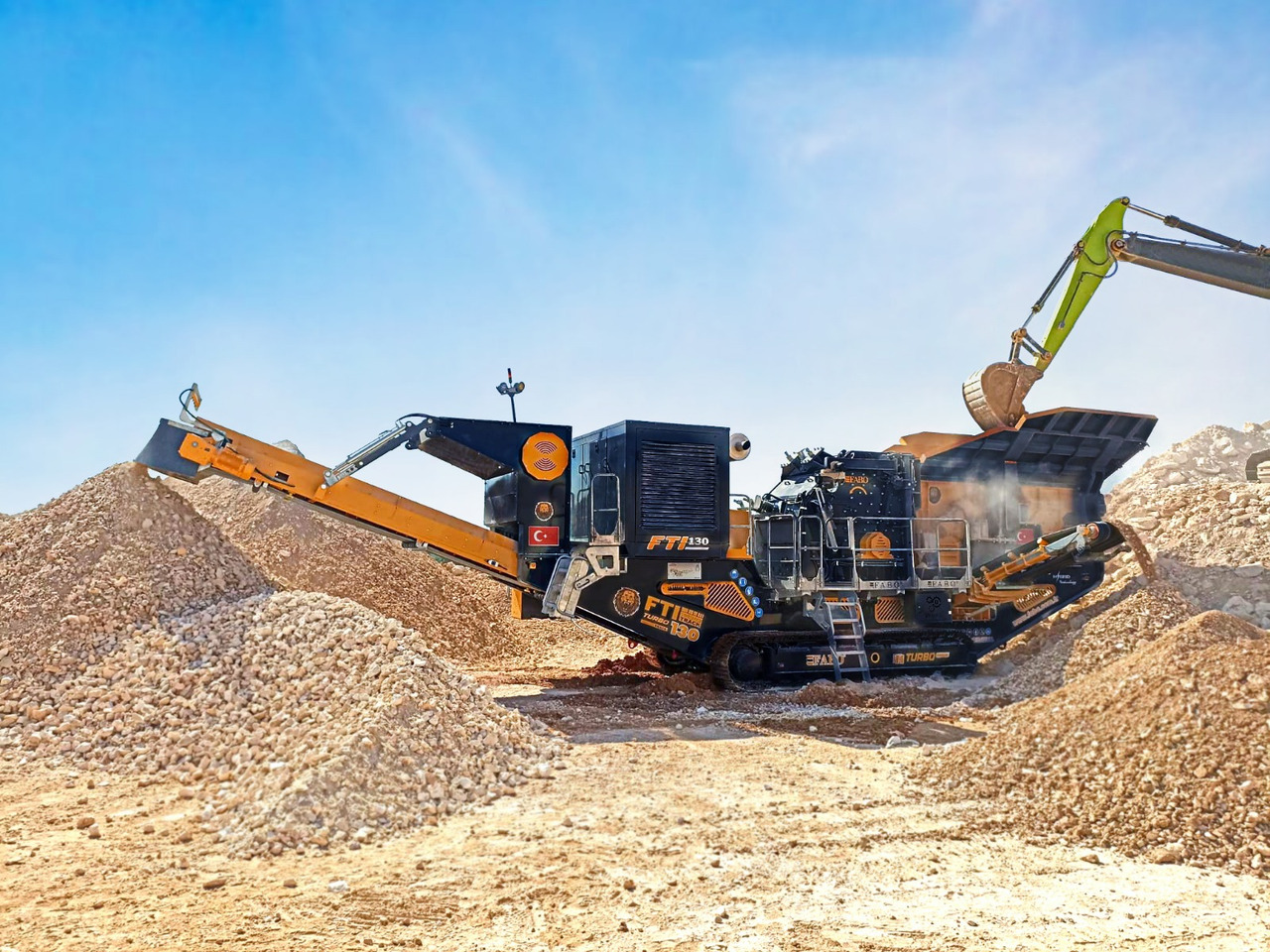 FABO mobile impact crusher - Britador de impacto: foto 1 FABO mobile impact crusher - Britador de impacto: foto 1
