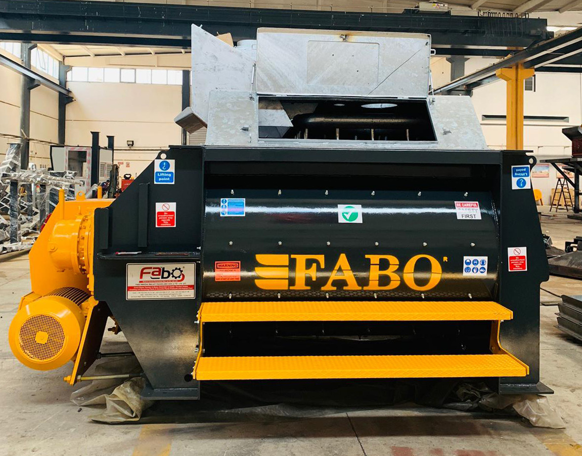 FABO twin shaft mixer - Betoneira: foto 5 FABO twin shaft mixer - Betoneira: foto 5