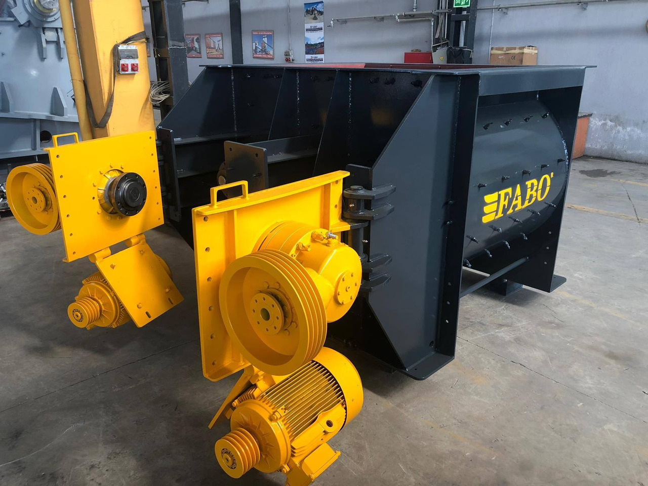 FABO twin shaft mixer - Betoneira: foto 5 FABO twin shaft mixer - Betoneira: foto 5