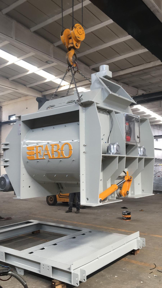 FABO twin shaft mixer - Betoneira: foto 4 FABO twin shaft mixer - Betoneira: foto 4