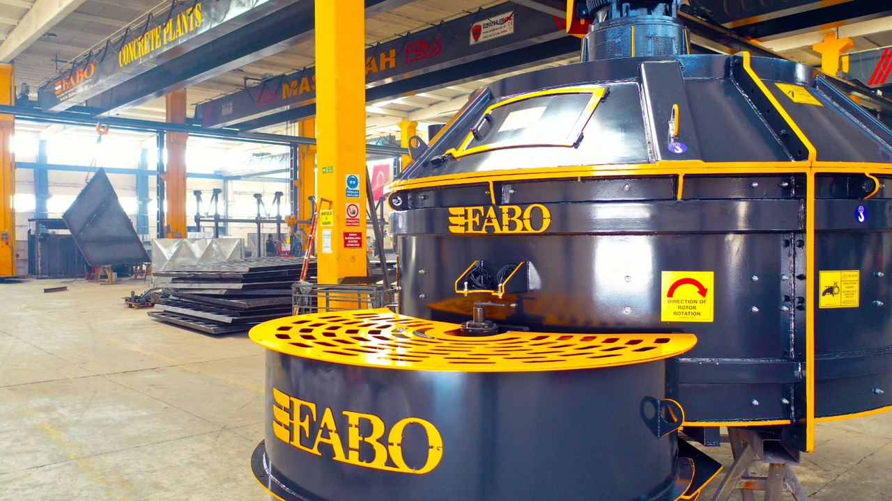 FABO twin shaft mixer - Betoneira: foto 1 FABO twin shaft mixer - Betoneira: foto 1
