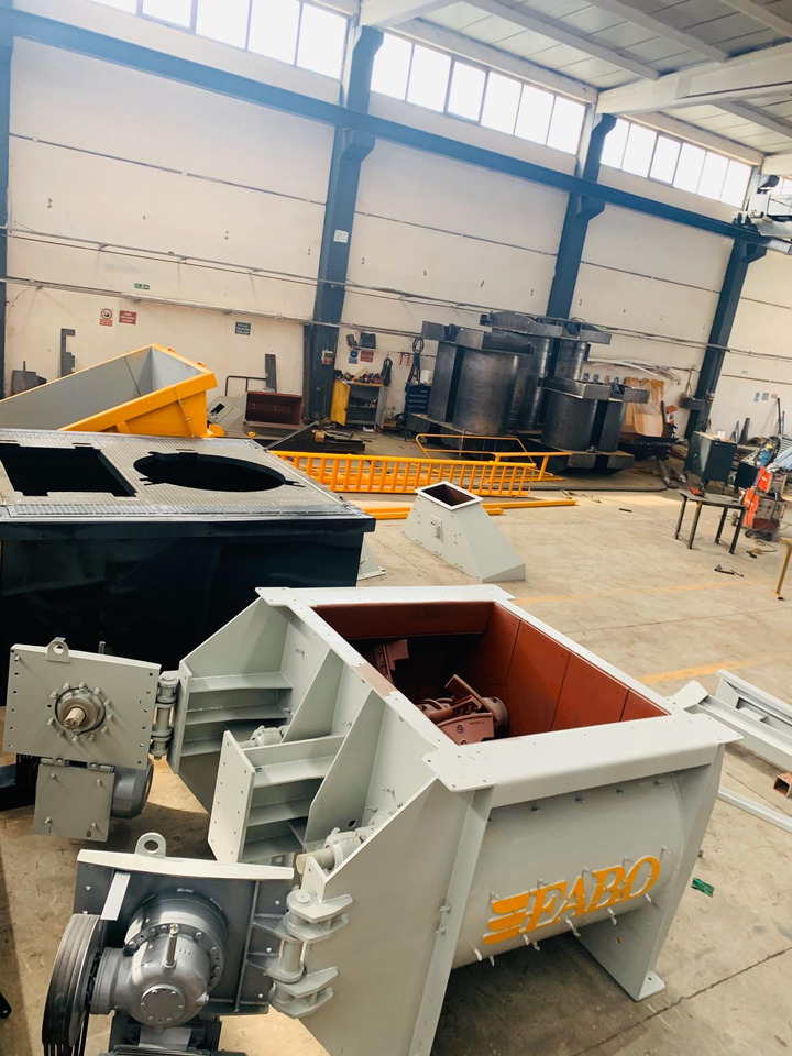 FABO twin shaft mixer - Betoneira: foto 3 FABO twin shaft mixer - Betoneira: foto 3