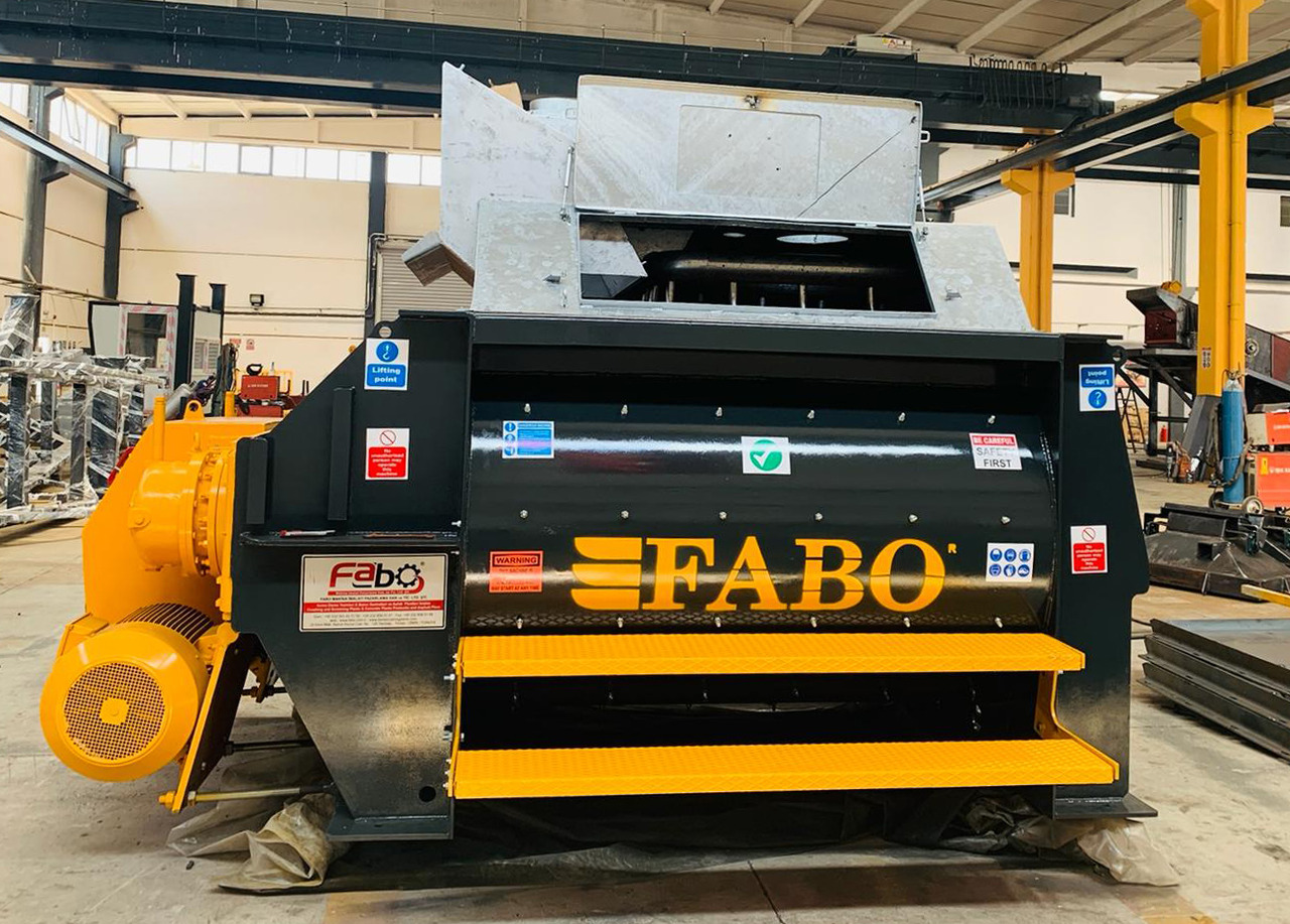 FABO twin shaft mixer - Betoneira: foto 1 FABO twin shaft mixer - Betoneira: foto 1