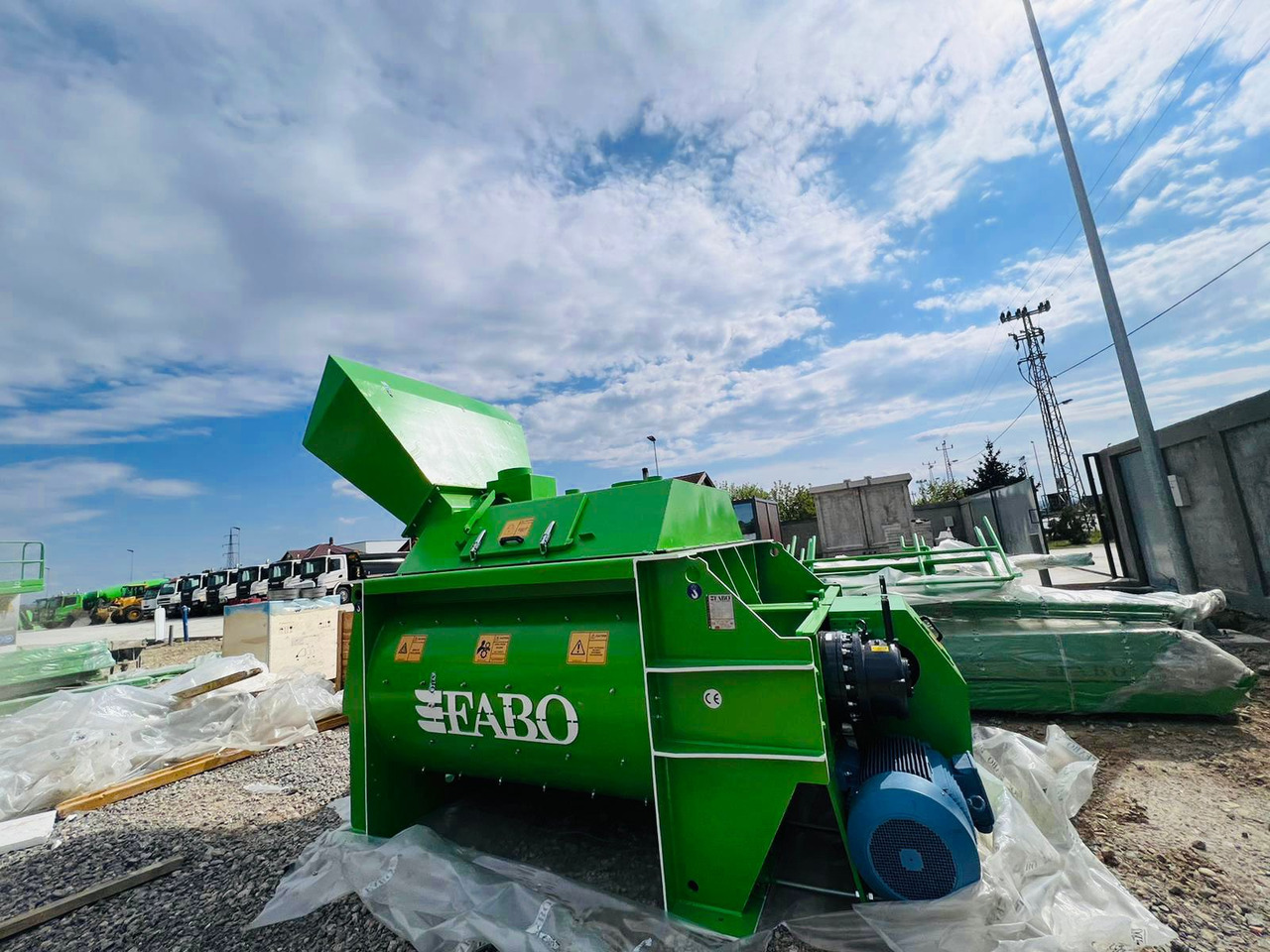 FABO twin shaft mixer - Betoneira: foto 3 FABO twin shaft mixer - Betoneira: foto 3