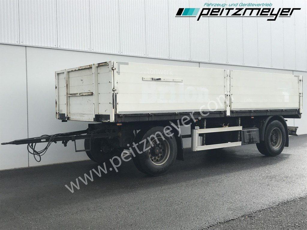 HEUSER 2 Achs Anhänger Baustoffanhänger - Reboque plataforma/ Caixa aberta: foto 3 HEUSER 2 Achs Anhänger Baustoffanhänger - Reboque plataforma/ Caixa aberta: foto 3