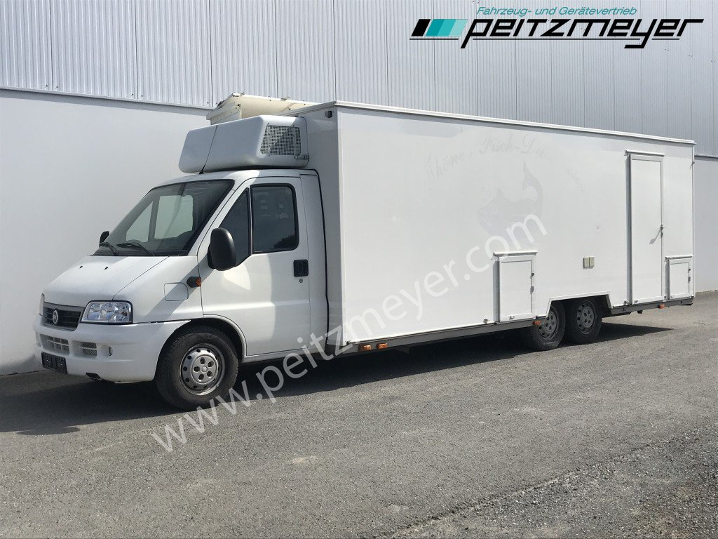 IVECO FIAT (I) Ducato Verkaufswagen 6,5 m - Motor neu vor 21 TKM + Kühltheke, Fritteuse - Food truck: foto 1 IVECO FIAT (I) Ducato Verkaufswagen 6,5 m - Motor neu vor 21 TKM + Kühltheke, Fritteuse - Food truck: foto 1