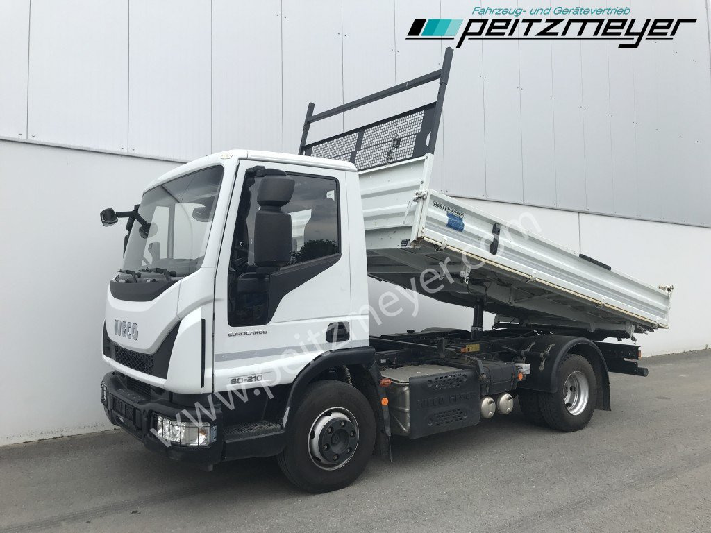 Iveco Eurocargo ML 80 E 21 K Meiller, km: 86.125 - Camião basculante: foto 1 Iveco Eurocargo ML 80 E 21 K Meiller, km: 86.125 - Camião basculante: foto 1