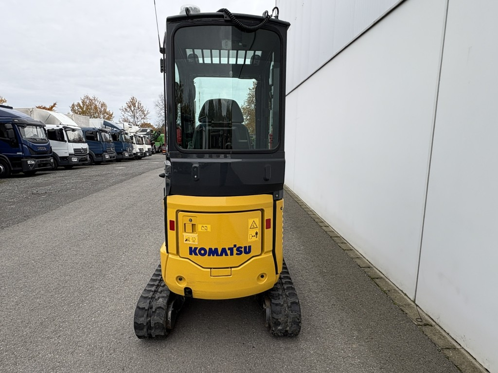 Mini escavadeira KOMATSU MINIBAGGER PC 16 R-3HS Powertilt 20,40,100 Löffel: foto 6