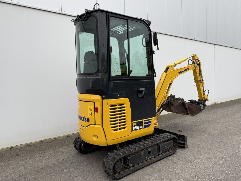 KOMATSU MINIBAGGER PC 16 R-3HS Powertilt 20,40,100 Löffel - Mini escavadeira: foto 4 KOMATSU MINIBAGGER PC 16 R-3HS Powertilt 20,40,100 Löffel - Mini escavadeira: foto 4