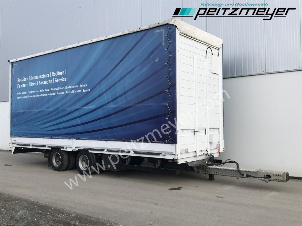 KRUKENMEIER Jumboanhänger TLPS 16,4, Hubdach, Edscha, verzinkt RSAB - Reboque plataforma/ Caixa aberta: foto 4 KRUKENMEIER Jumboanhänger TLPS 16,4, Hubdach, Edscha, verzinkt RSAB - Reboque plataforma/ Caixa aberta: foto 4