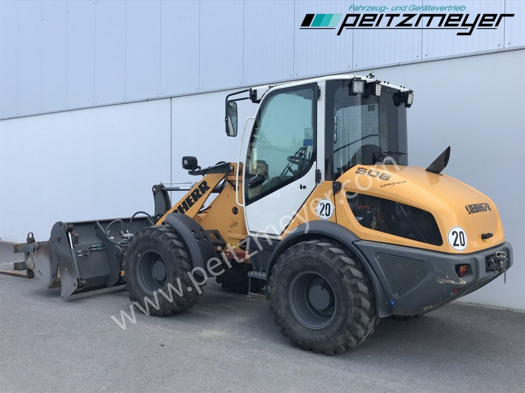 LIEBHERR RADLADER L 508 C 4in1 Schaufel + Palettengabel - Pá carregadora de rodas: foto 4 LIEBHERR RADLADER L 508 C 4in1 Schaufel + Palettengabel - Pá carregadora de rodas: foto 4
