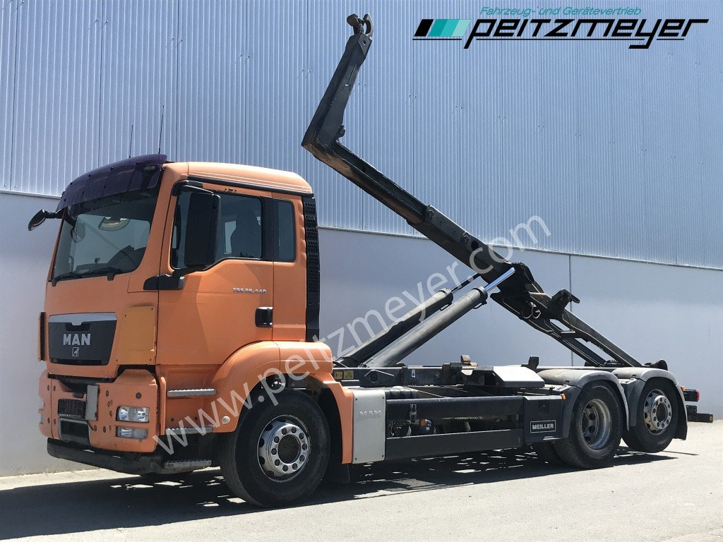 MAN TGS 26.440 BL6x2 Meiller RK 2070 mit Lenkachse - Camião polibenne: foto 1 MAN TGS 26.440 BL6x2 Meiller RK 2070 mit Lenkachse - Camião polibenne: foto 1