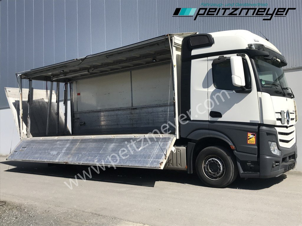 MERCEDES-BENZ Actros 2545 LL Böse Schwenkwand + 2,5 t. LBW BÄR - Camião transporte de bebidas: foto 2 MERCEDES-BENZ Actros 2545 LL Böse Schwenkwand + 2,5 t. LBW BÄR - Camião transporte de bebidas: foto 2