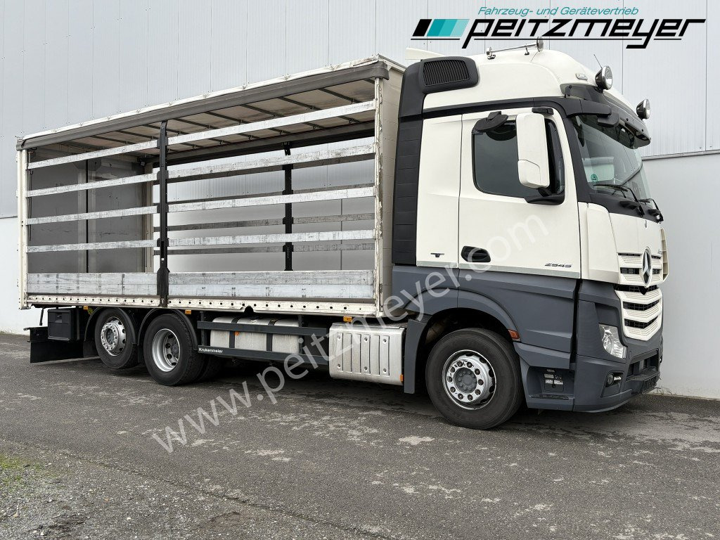 MERCEDES-BENZ Actros 2545 LL Pritsche, Klima, Standklima, PPC, EU 6 MP 4 - Edscha - Camião de caixa aberta/ Plataforma: foto 2 MERCEDES-BENZ Actros 2545 LL Pritsche, Klima, Standklima, PPC, EU 6 MP 4 - Edscha - Camião de caixa aberta/ Plataforma: foto 2