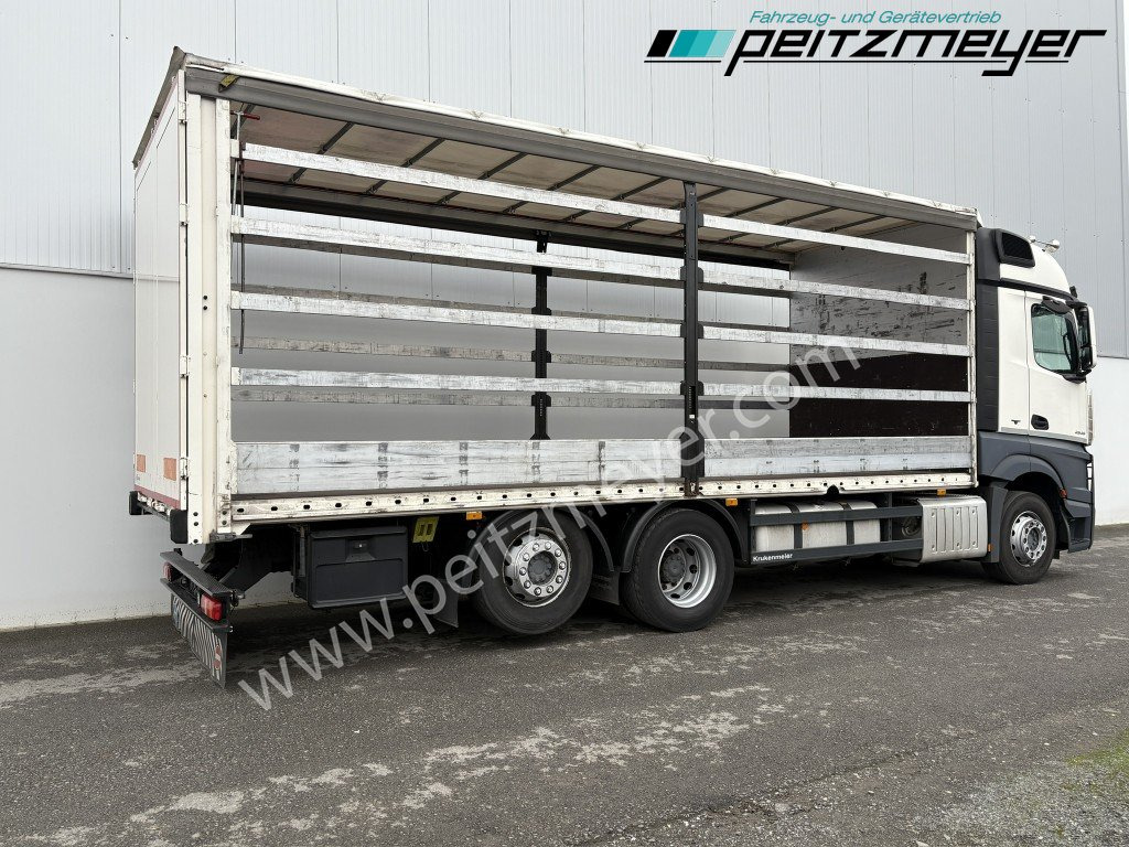 MERCEDES-BENZ Actros 2545 LL Pritsche, Klima, Standklima, PPC, EU 6 MP 4 - Edscha - Camião de caixa aberta/ Plataforma: foto 4 MERCEDES-BENZ Actros 2545 LL Pritsche, Klima, Standklima, PPC, EU 6 MP 4 - Edscha - Camião de caixa aberta/ Plataforma: foto 4