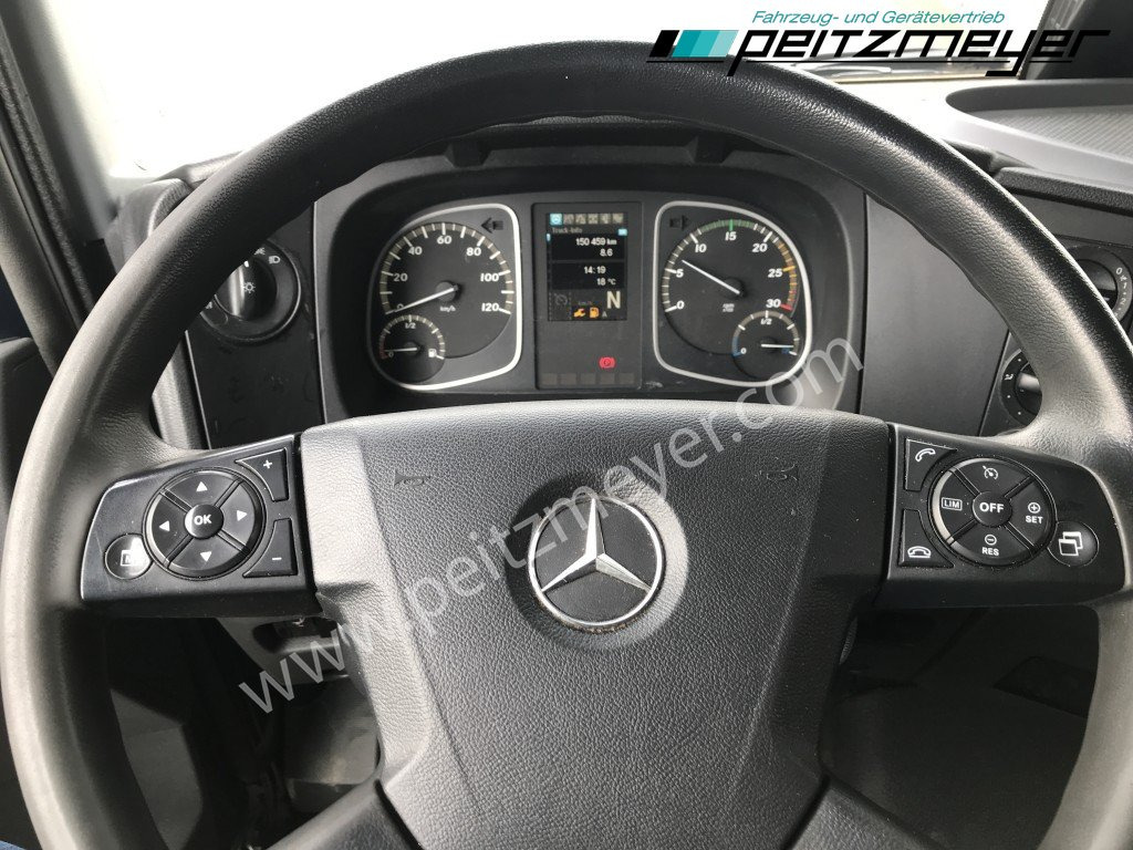 Camião de lona MERCEDES-BENZ Atego 818 L Pritsche+LBW, Klima, 2 x AHK: foto 13