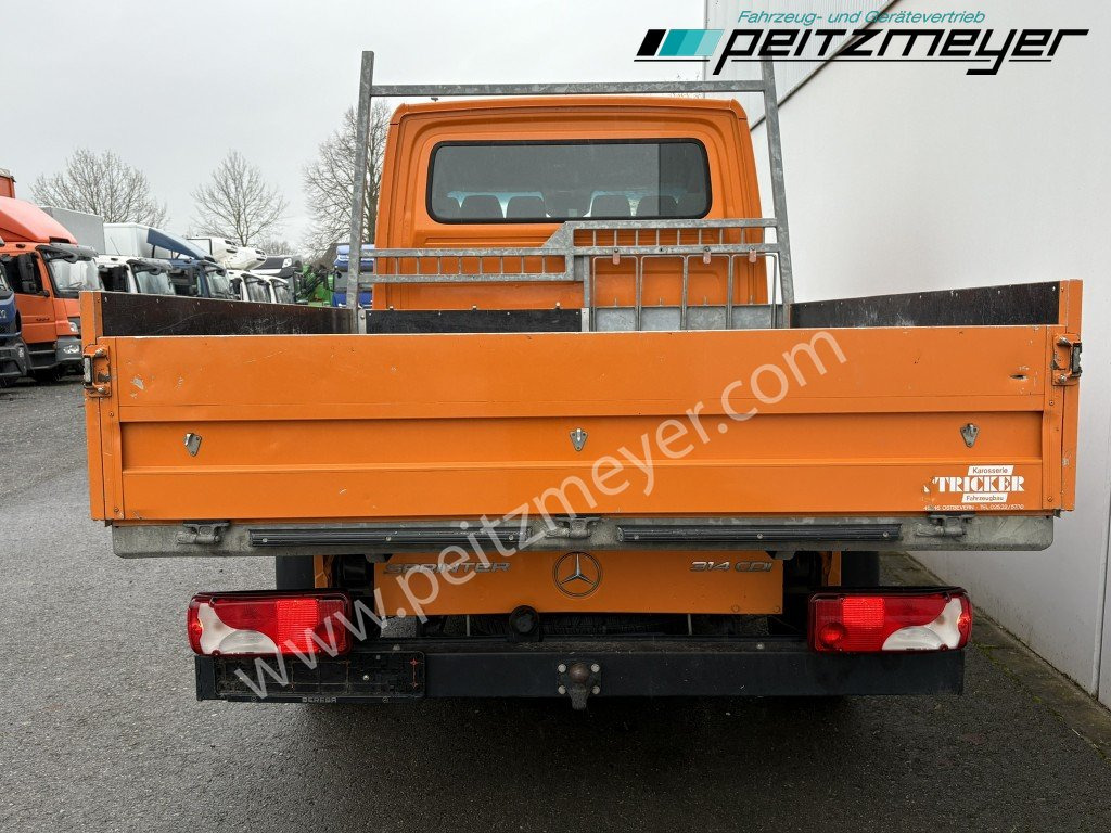 Carrinha de caixa aberta, Carrinha cabine dupla MERCEDES-BENZ Sprinter 314 CDI Doka Pritsche, Klima, Standh., AHK 2,8 t.: foto 6