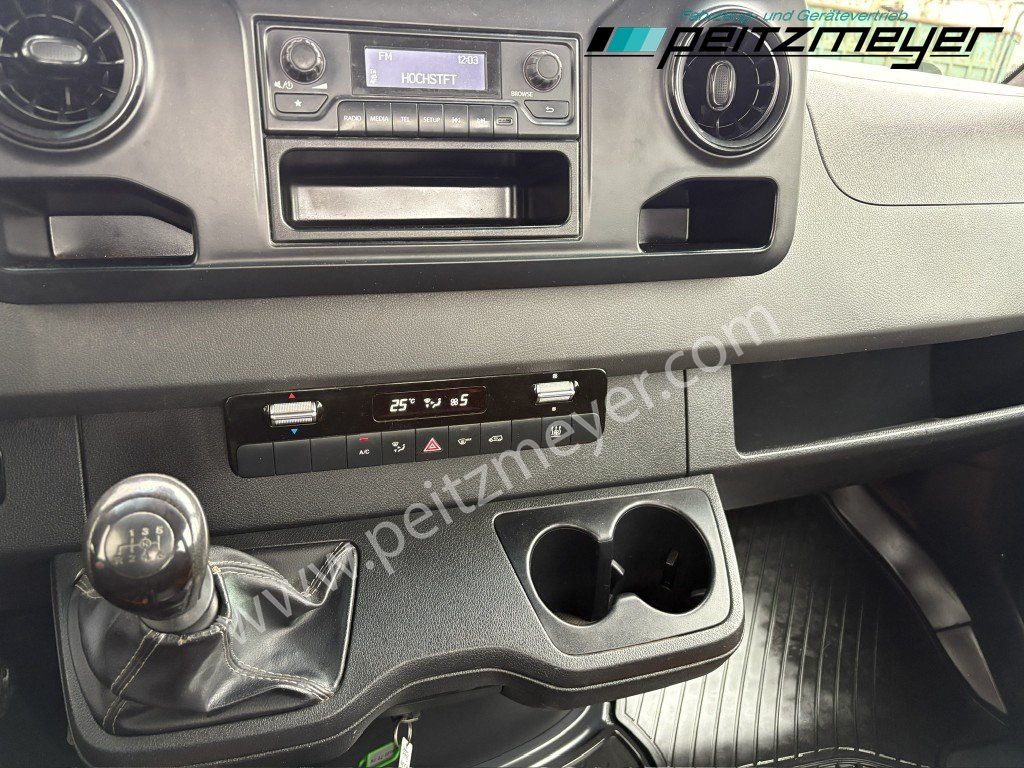 Carrinha de caixa aberta, Carrinha cabine dupla MERCEDES-BENZ Sprinter 314 CDI Doka Pritsche, Klima, Standh., AHK 2,8 t.: foto 12