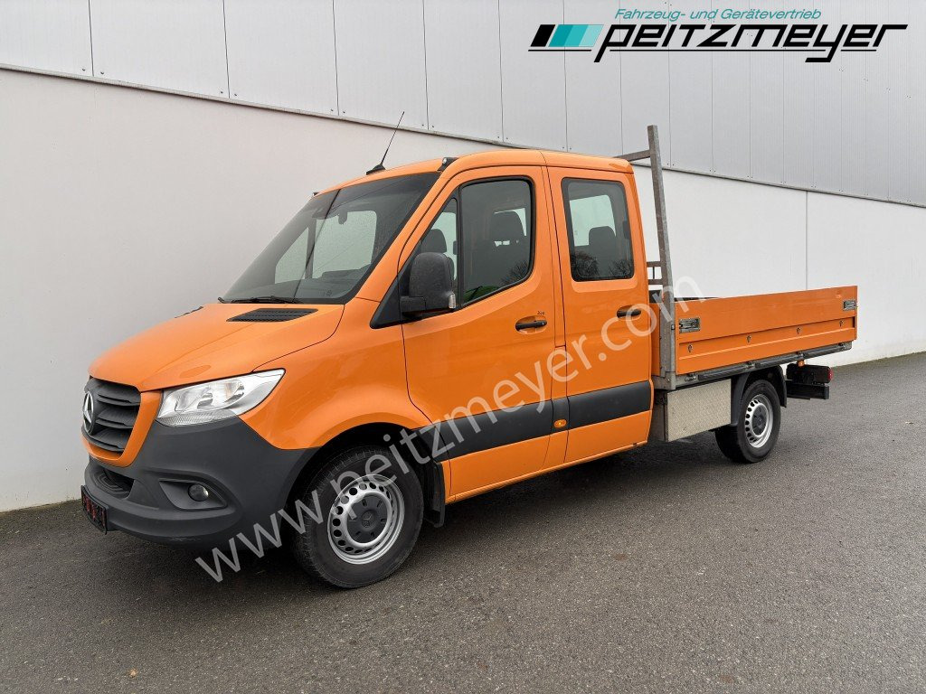 MERCEDES-BENZ Sprinter 314 CDI Doka Pritsche, Klima, Standh., AHK 2,8 t. - Carrinha de caixa aberta, Carrinha cabine dupla: foto 1 MERCEDES-BENZ Sprinter 314 CDI Doka Pritsche, Klima, Standh., AHK 2,8 t. - Carrinha de caixa aberta, Carrinha cabine dupla: foto 1